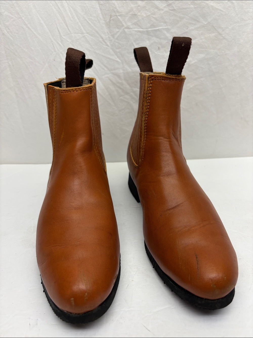 Cobo Men's Leather Chelsea Boots, SZ 7.5, box 61